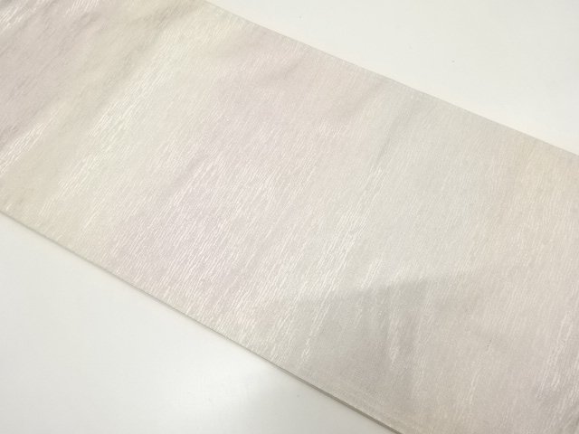 JAPANESE KIMONO / ANTIQUE FUKURO OBI / SILK / WOVEN MIST
